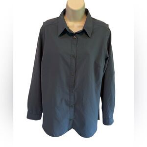 Columbia Omni-Shade Button-Down Shirt | Pocket | Large | UPF Sun Protection